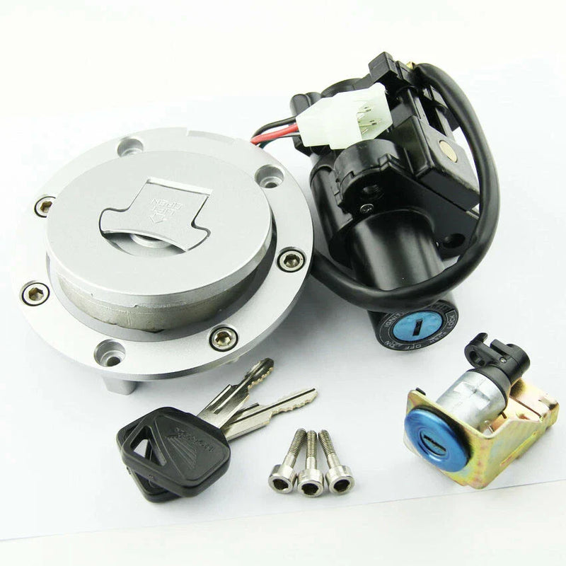 Honda CB600F Hornet, CBR600RR, CBR600F Ignition Key Switch Lock Set (2000-2012)