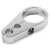 Harley 1-1 / 4" Handlebar Chrome Brake Clutch Cable Wire Clamp Clip