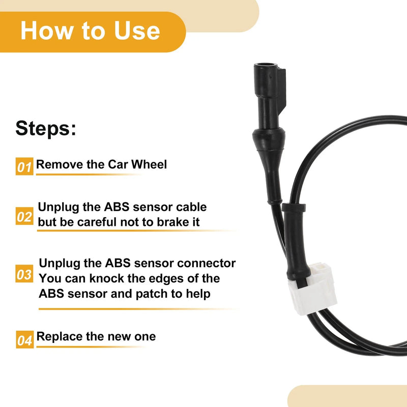 Ford Expedition Front Right ABS Wheel Speed Sensor (1997-2002)