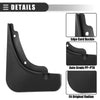 Kia Sportage Car Mud Flaps Splash Guards  Black (2022-2023)