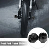 Motorcycle Black 2 x Front Fork Frame Sliders