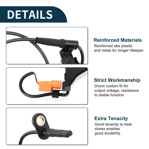 Honda Element Front Right ABS Wheel Speed Sensor (2003-2011)