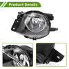 BMW 330i (2006 - 2008) Clear Black Left Fog Light Grille