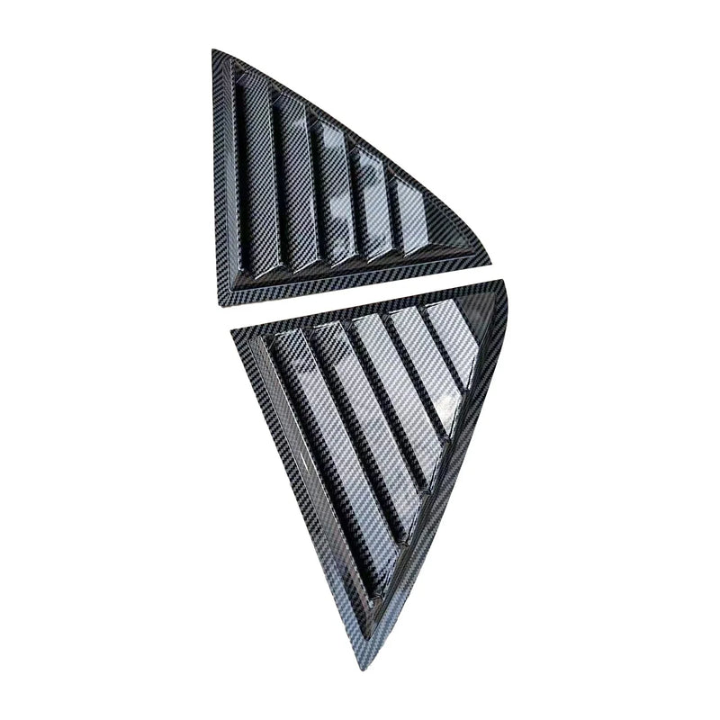 Chrysler 300 Sedan Carbon Look Window Louver Shutter Cover Trim (2011–2023)