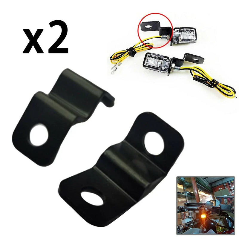 Motorcycle Turn Signals / 2pcs / Blinker Light Bracket