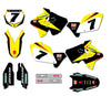 Suzuki RM 250 (2001-2016) Crystal Style Decals Custom Graphics Kit