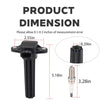 Yamaha 4-Stroke Outboard 115-250 HP 2 Pack Ignition Coil & Spark Plug