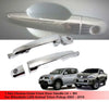 Mitsubishi L200 Triton 2 x Chrome Outer Front Door Handles (2005-2018)
