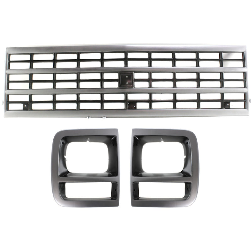 Grille Assembly Kit For 1992-1995 Chevrolet G10 For G20