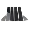 Chevrolet Silverado GMC Sierra 1500 Black Window Pillar Post Door Trim
