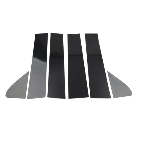 Chevrolet Silverado GMC Sierra 1500 Black Window Pillar Post Door Trim