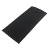 Harley Black Leather Gas Tank Panel Bib (No Design, Smooth)