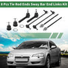 Volkswagen Routan 8pcs Front Suspension Kit Tie Rod End Sway Bar Link Ball