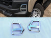 Chevrolet Colorado 2 x Chrome ABS Front Fog Light Lamp Cover Trim (2023-2025)