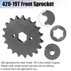 Dirt Bike Mini Bike 420 19T 20mm Front Engine Sprocket