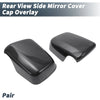 Lexus RX300 Rearview Mirror Cover Overlay Black Carbon Fiber (1999-2003)