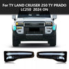 2024+ Toyota Prado Land Cruiser LC250 Front Fog Light Lamp Strip Trim 2 x