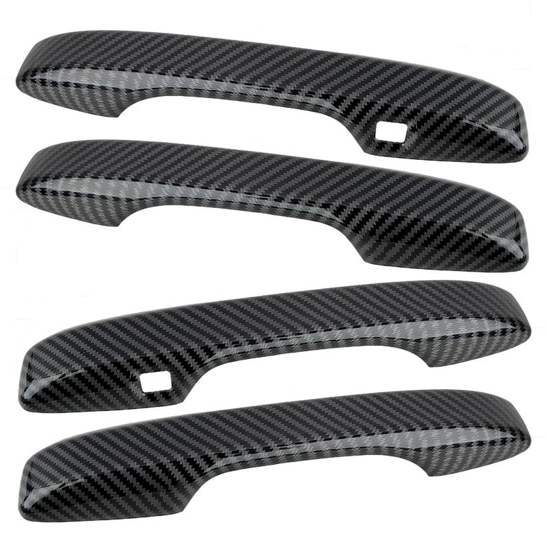Honda CR-V 4 x Carbon Fiber Style Exterior Door Handle Covers (2023-2024)