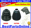 Rear Toyota Highlander 2 x CV Axle Boot Repair Kit (2004-2005)