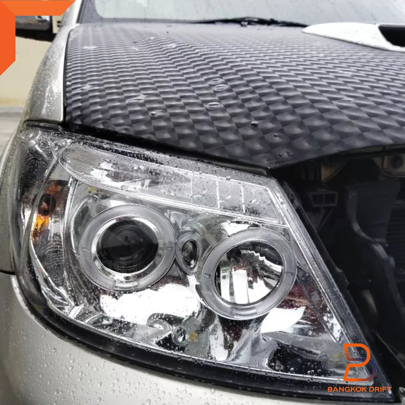 Toyota Hilux MK6 Vigo Pickup Chrome LED Projector Headlights (05-11)