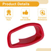 Jeep Renegade (2015-2023) 4 x Red ABS Interior Door Handle Bowl Cover Trim