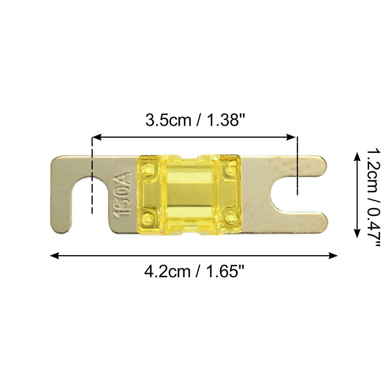 Car Truck Motorcycle Boat Audio 6 x 150A AFS Mini ANL Fuses