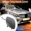 Mercedes-Benz C300 (2015-2018) Grey Front Car Bumper Tow Hook Cover