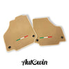 Ferrari 458 Spider IT Edition Beige Floor Mats (2010-2015)