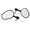 F3 (2015-2023) 7 / 8" Black Rear View Set 2 x Handlebar End Mirrors