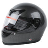 Carbon Fiber Black DOT Adult Flip Up Full Face Motorcycle Helmet - S M L XL