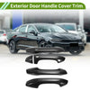 Kia K5 Carbon Fiber Black Exterior Door Handle Cover Trim (2020-2025)