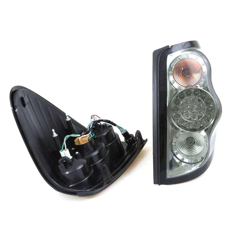 Mitsubishi L200 Triton 2005-2015 Rear LED Tail Light Light  Smoke Black