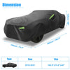 Chevy Camaro 1 Pcs Waterproof SUV Car Cover with Zipper Black (2010-2021)