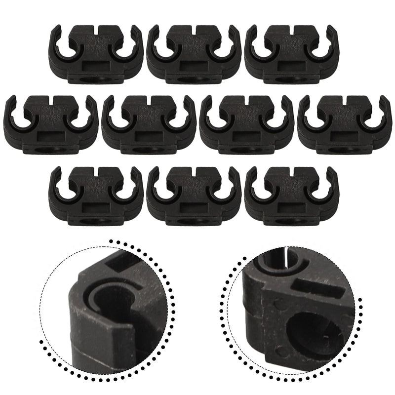 Vehicles Brake Line Clip / 40 Pieces Brake Line Holder Black