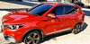 MG ZS (2018-2021) Matte Black Red Side Vent Door Cover Trim