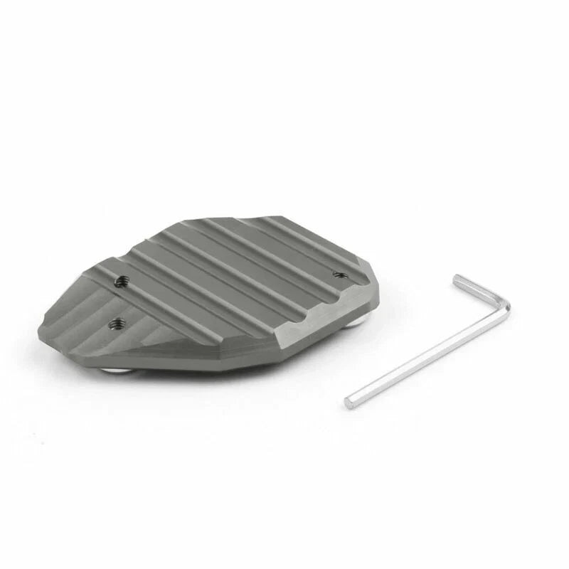 BMW F800GS 2008-2015 Gray Side Stand Extension Pad (2008-2015)