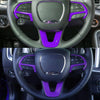 Dodge Challenger Charger Durango 3 x Steering Wheel Covers (2015-2019)