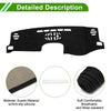 Lexus NX200T / NX300 / NX300h (2014-2020) Black Dashboard Cover Mat