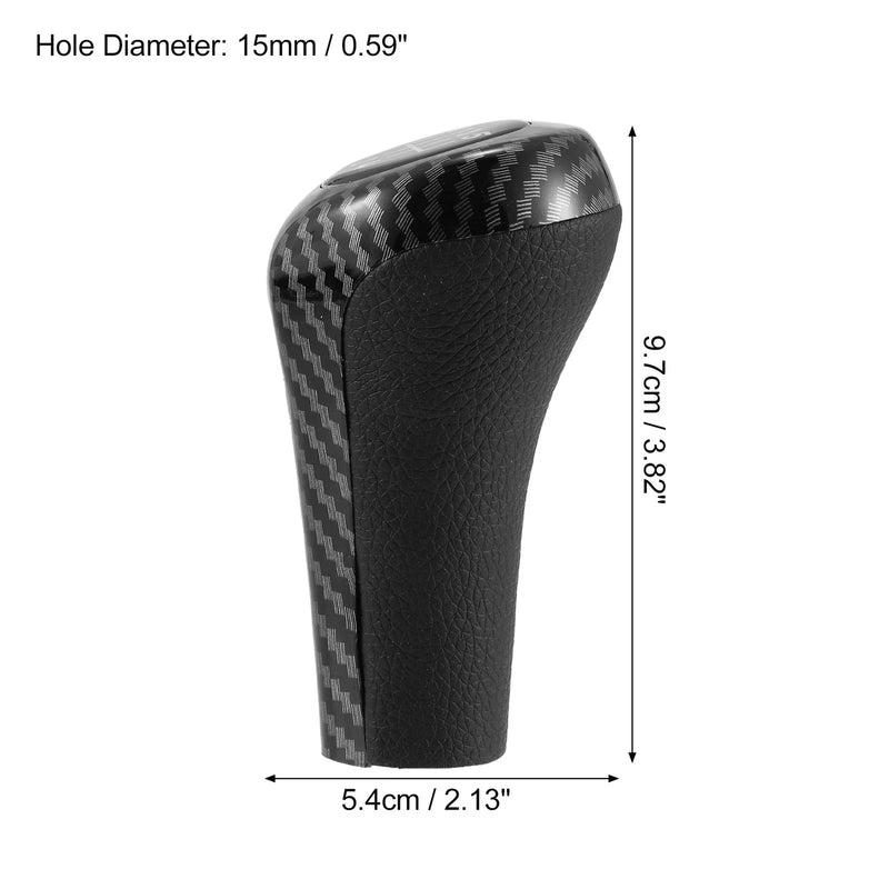 BMW Gear Shift Knob 6 Speed Manual Carbon Fiber Pattern