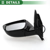 Nissan Murano (2015-2020) Manual Folding Black Left Side Door Mirror