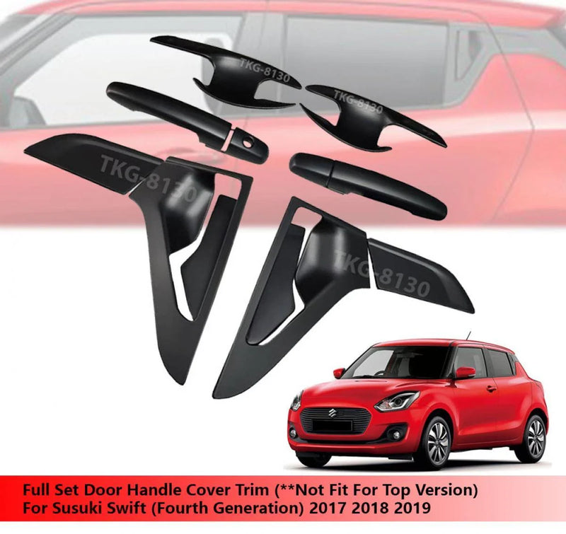 Suzuki Swift Door Handle Cover Trim Black (2017-2019)
