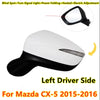 Mazda CX-5 Left Driver Side Mirror With Turn Signal Heated (2015–2016)