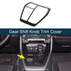 Toyota RAV4 Carbon Fiber Black Stainless Steel Gear Shift Knob Cover Sticker