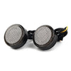 Car 12V LED Round Smoke Turn Signal Indicator Light
