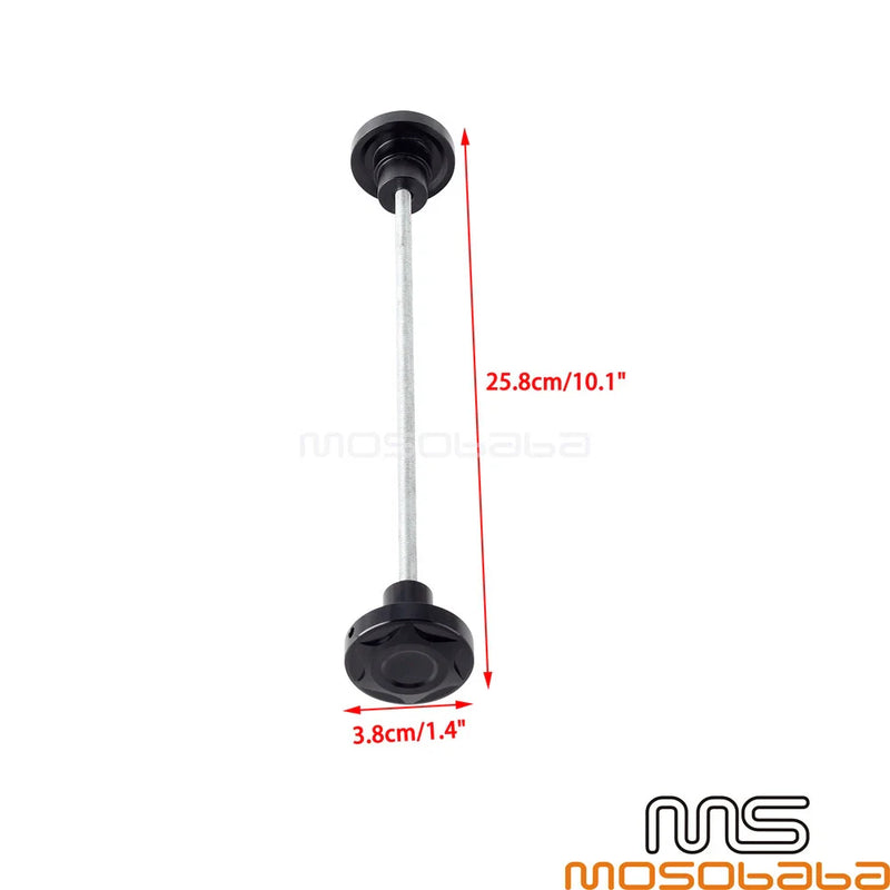 Harley Nightster RH975 Black Front Rear Axle Nut Cover Caps (2022-2023)