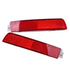 Nissan Sentra 2 x Rear Bumper Reflector Lights (2015-2017)