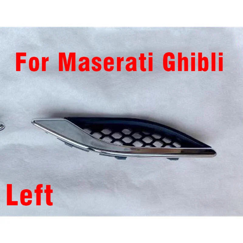 Maserati Ghibli Left Front Fender Grille Mesh Cover Trim (2013–2023)