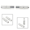 Universal Motorcycle CNC Silver Rear Foot Pegs