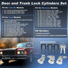 Ford Thunderbird, Lincoln Door & Trunk Lock Cylinders Kit (1970-1986)