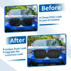BMW X3 G01 Front Upper Bumper Grille Matte Black Signal Slat (2020-2023)
